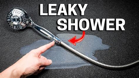 leaky shower hose|How to Fix Leaking Shower Hose in 5 Minutes